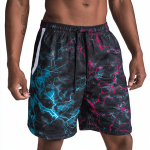 Shorts d'été de sport pour hommes, sublimation, streetwear, jogging, maille respirante, séchage rapide, coupe-vent, entraînement basketball - Product Image 6