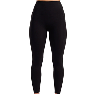 Legging de sport noir respirant taille mi-haute pour femme, avec logo imprimé, qualité supérieure, fin, pour filles - Product Image 1