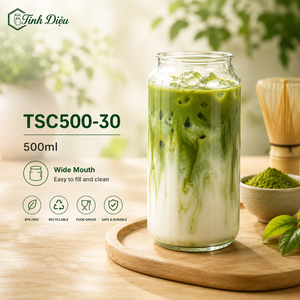 กระป๋อง PET ขนาด 500 มล. พร้อมฝาขนาด 55 มม. รุ่น 202 สำหรับบรรจุภัณฑ์กาแฟเย็น ชา น้ำผลไม้ และเครื่องดื่มอัดลม - Product Image 3