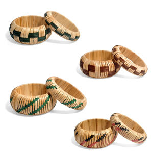 Bracelet en rotin bohème, bracelets de qualité supérieure, bijoux fins, bracelets tressés naturels - Product Image 6