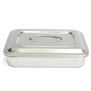 Caja Dental de Acero Inoxidable de Alta Calidad al por Mayor, Instrumentos de Cirugía Dental con Caja de Metal de Acero - Product Image 2