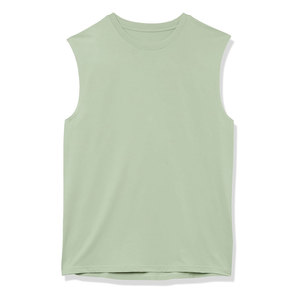 Camiseta sin Mangas Personalizada de Verano para Hombre, Cuello Redondo, Informal, con Botones, Chaleco sin Mangas para Hombre - Product Image 1