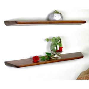 Estantes Flotantes de Madera de Mango al por Mayor |   Estanterías Ecológicas de Lujo Hechas a Mano - Product Image 1
