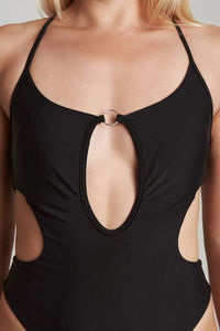 Mono elástico de alto rendimiento para mujer, transpirable, moldeador, de ajuste ceñido, de una pieza, para Pole Dance, servicio OEM - Product Image 3