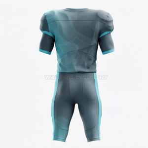 Uniforme de Fútbol Americano Personalizado, Jersey de Alto Rendimiento, Pantalones de Fútbol, Tela de Poliéster Ligera y Transpirable para Profesionales - Product Image 2