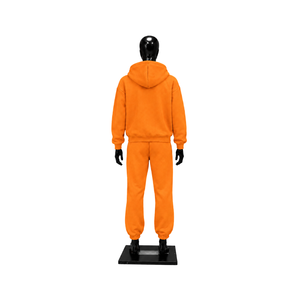 Conjunto Deportivo Personalizado con Estampado de Estrella Naranja para Hombre, Sudadera con Capucha y Pantalones Jogger, Ropa Deportiva Casual, Proveedor de Ropa al Por Mayor - Product Image 2