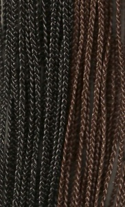 Hot Sale DIY Craft Multi Color 3mm 3-Ply Plain Antique Finish <b>Braided</b> Leather Cords for Bracelets Necklaces Jewelry Components - Product Image 2