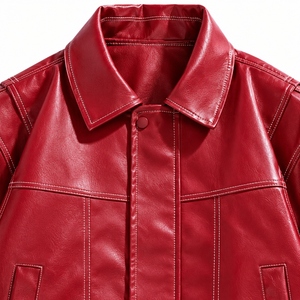 Chaqueta de Cuero para Hombre, Nueva Colección, Alta Calidad, Piel de Vacuno, Servicio OEM, Bajo MOQ, Mejor Precio - Product Image 6