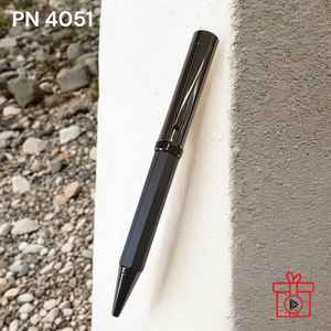 Elegante Bolígrafo de Metal de Diseño Hexagonal, Regalo Empresarial, Bolígrafo de Gel Metálico con Logotipo Personalizado - Product Image 3