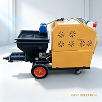 Machine à plâtrer les murs automatique avec capacité de couverture rapide pour les projets de finition de construction moderne