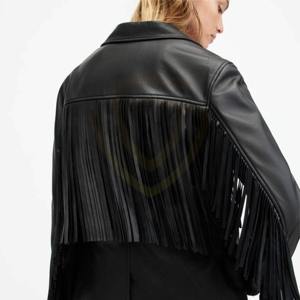 Chaquetas de Cuero para Mujer a Precio Económico, Moda, Nueva Llegada, Personalizadas en Grandes Cantidades - Product Image 3