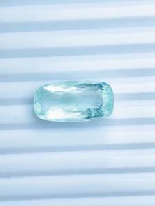 Aigue-marine naturelle taille émeraude 18,78 carats, couleur bleu ciel premium, clarté excellente, pierre précieuse certifiée IGI avec un bel éclat - Product Image 1