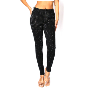 Ladies Slim Fit Stretch Denim Pants Plus Size Jeans Branded Woven Dark Colored Ripped Women's Breathable Girlfriend Jeans Pants - Product Image 4
