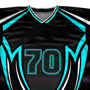Jersey de Lacrosse Premium para Hombre, Ropa Deportiva Personalizable de Alto Rendimiento para Equipos, Diseño con Impresión Sublimada - Product Image 2