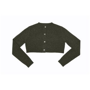 <b>Women's</b> Thin Knitted High Collar <b>Cardigan</b> ODM OEM Fashion with Loose Fitting Long Sleeves Chinese Style for Autumn Season - Product Image 1