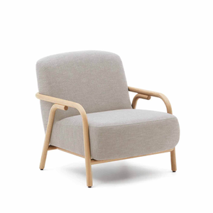 Architectural Accent <b>Armchair</b> Modern Wooden Garden Set Chair for Designer Hospitality and Residential Projects - Product Image 2