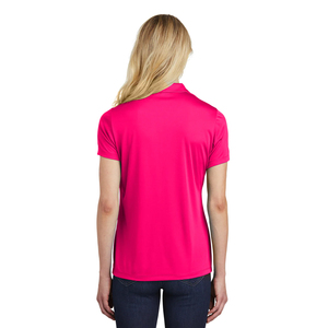 Sport-Tek Women's Posicharge Competitor Polo LST550 Polo Shirts Ladies Easy Care Short Sleeve Shirt - Product Image 2