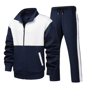Conjunto Deportivo Personalizado con Logotipo, Unisex, para Adultos, 100% Poliéster, Secado Rápido, Ropa Deportiva de Primavera, Manga Larga, Cierre con Cordón, Transferencia Térmica - Product Image 4