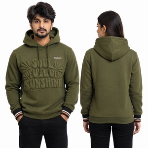 Men puff printing <b>hoodie</b> designed with durable raised graphics warm interior <b>soft</b> fabric relaxed silhouette suitable - Product Image 6