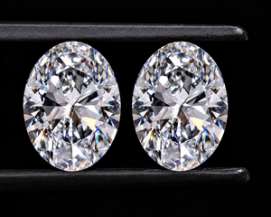 SHREERAJ SOLITAIRE, Diamante Cultivado en Laboratorio con Certificado IGI, Corte Ovalado, 1.0CT-5.0CT, Color EF, Claridad VS1, Par de Piedras Sueltas, Corte Excelente - Product Image 2