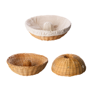 Cesta para fermentar pan de masa madre (Banneton), herramientas de panadería y repostería, accesorios de cocina para panadería, juego de utensilios de repostería - Product Image 4