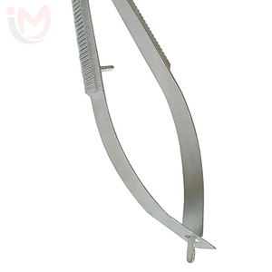 Micro-ciseaux de 4,5 pouces en acier inoxydable, outil de coupe de précision professionnel pour la beauté et la coiffure - Product Image 3