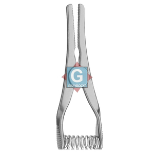 Abrazadera Glover Bulldog de Acero Inoxidable de 7CM x 4CM con Tornillo de Ajuste Manual por Resorte - Product Image 2