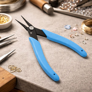 Jeweler Super Fine Chain Nose Flat Nose Pliers Stainless Steel <b>Precision</b> <b>Tool</b> for Jewelry Making Beading Wire Wrapping - Product Image 2