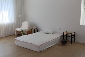 Surmatelas Rafraîchissant Coréen en Modal pour l'Été, Doux et Respirant, avec Tissu Rafraîchissant au Contact, Housse de Matelas Pastel 120x205cm - Product Image 6