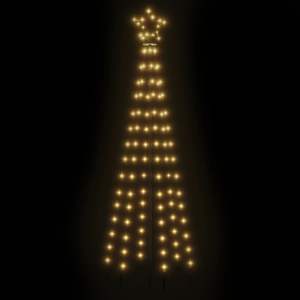 Árbol de Navidad de 6 pies con 108 luces LED cálidas blancas, luces festivas para las fiestas - Product Image 4