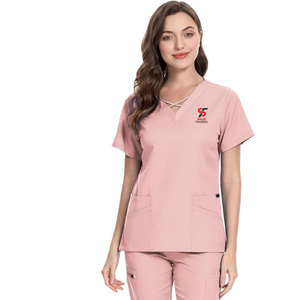 Tenue de travail médicale de qualité supérieure pour le personnel hospitalier, ensemble de blouses d'infirmière respirant et facile à porter, uniforme d'hôpital - Product Image 5