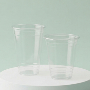 Gobelets en PP PET de 12 oz, 16 oz, 24 oz, vente en gros, gobelets en plastique transparent jetables avec couvercles, café, thé, matcha, bubble tea - Product Image 1