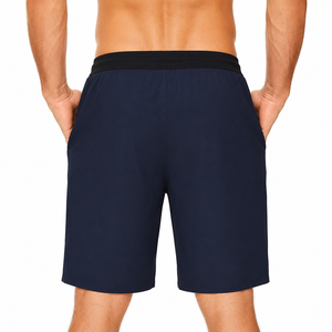 Men s Running Breathable Workout Gym <b>Athletic</b> Shorts Canvas Fitness Sporty Mid Waist Elastic Waist 100% nylon Knitted Custom - Product Image 2