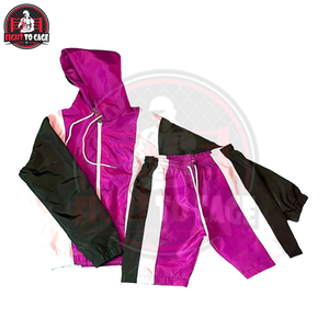 Casual Hip-Hop Modern Outdoor Hooded Streetwear Contrast Panel Custom Color-Block Breathable Water Resistant <b>Windbreaker</b> Jacket - Product Image 4