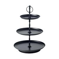 Support à gâteaux à plusieurs niveaux en aluminium, présentoir pour cupcakes, desserts, fruits - idéal pour les fêtes et les buffets