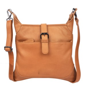 Sac à bandoulière pour femme en cuir véritable avec grande capacité de rangement et sangle en cuir avec couleur personnalisée va - Product Image 1