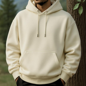 Sudadera con Capucha Extra Grande para Hombre, Estilo Urbano, con Logotipo Personalizado, Corte Holgado, Felpa, Informal, Suave, para Otoño - Product Image 5