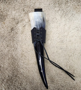 ที่ใส่เขาสัตว์ทำจากหนังอย่างดี เหมาะสำหรับเขาสัตว์ไวกิ้งของคุณ - Product Image 1
