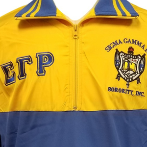 เสื้อแจ็คเก็ตแทร็ค Sigma Gamma Rho แบบสั่งทำพิเศษสำหรับผู้หญิง ซิปเต็มตัว ชุดกีฬาปักลายตัวอักษรกรีก ชุดลำลองผ้าฝ้ายสำเร็จรูป - Product Image 2