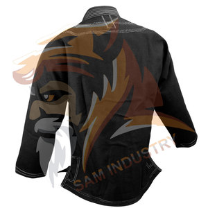 Uniforme de Taekwondo respirant en polyester/coton à séchage rapide, taille adulte, nouvelle arrivée, vêtements d'entraînement d'arts martiaux, uniforme de Taekwondo - Product Image 2
