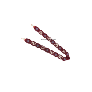 Sangles de sac perlées personnalisées tendance, dernières nouveautés, accessoires de sac au design personnalisé pour le jour du match, sangles de sac festonnées approuvées pour le stade - Product Image 5