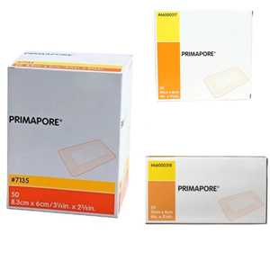 Primapore Medical Adhesive Dressing Sterile Absorbent Breathable Wound Pad Soft Border - Product Image 1