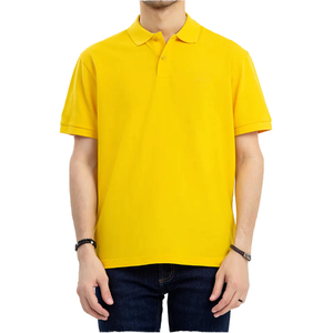 Camisa informal extragrande para hombre, 100% algodón, camisa polo de manga corta para hombre, camiseta de algodón de color sólido, camisa polo de corte regular - Product Image 4