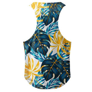 Débardeur de sport décontracté pour homme, vente en gros, été, respirant, vêtements de sport, coupe musclée, couleur unie, premium, 100% coton - Product Image 6