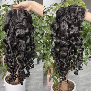 Wholesale High Quality Vietnamese Remy Hair Ocean Wavy <b>Wig</b> <b>Lace</b> <b>Front</b> Virgin Human Hair Vendor Ready To Wear - Product Image 4