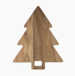 Tabla de madera navideña para exhibición, tabla de madera navideña para alimentos, tabla de madera navideña para charcutería, tabla de madera navideña para queso - Product Image 1