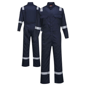 Ropa de Protección Industrial de Alta Visibilidad, Overol de Trabajo de Alta Visibilidad con Cierre de Cremallera, Overol de Seguridad Reflectante - Product Image 1