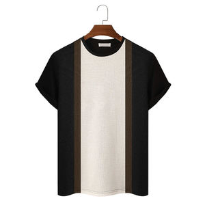 เสื้อยืดโอเวอร์ไซส์ทรงหลวมสำหรับผู้ชาย สไตล์สตรีทแวร์ลำลอง ใส่ได้ทุกวัน เนื้อผ้าระบายอากาศได้ดี - Product Image 6