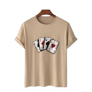 Camiseta unisex de algodón, camisetas de calidad de larga duración, camiseta de algodón de calidad fina de marca personalizada, ajuste Regular - Product Image 1