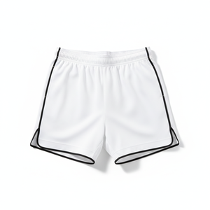 Shorts de yoga décontractés pour femmes, taille haute, respirants, élastiques, double couche en maille, 100 % coton, coupe-vent – Vente en gros pour l'été - Product Image 4